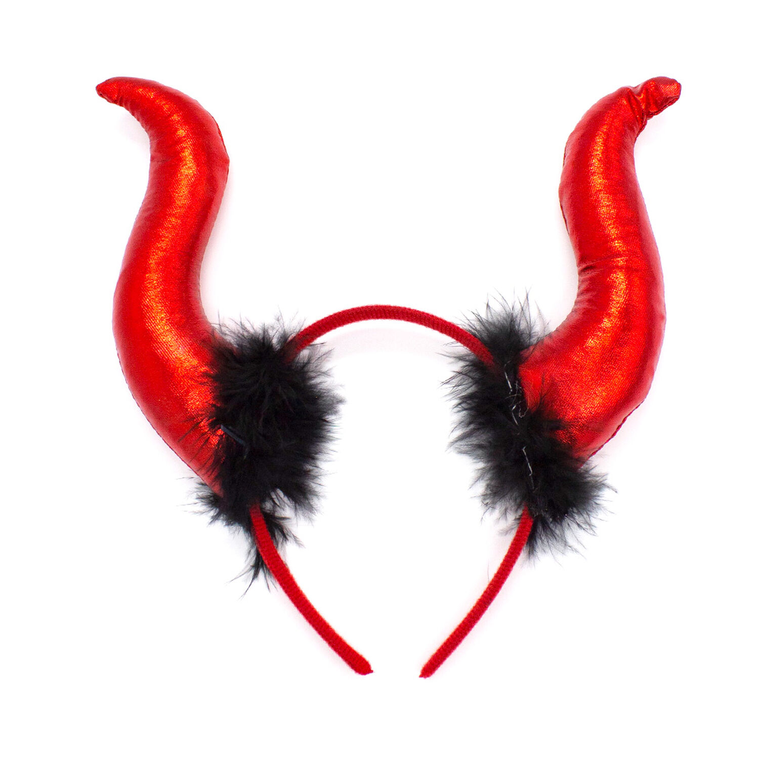 Cintillo Diablita Rojo Disfraz Halloween image number 0.0