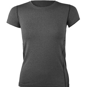 Polera Dry Fit Manga Corta Panel Malla Espalda Cape Mujer