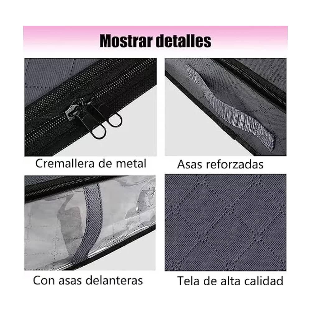 Pack 2 Organizador De Ropa Bajo Cama image number 2.0