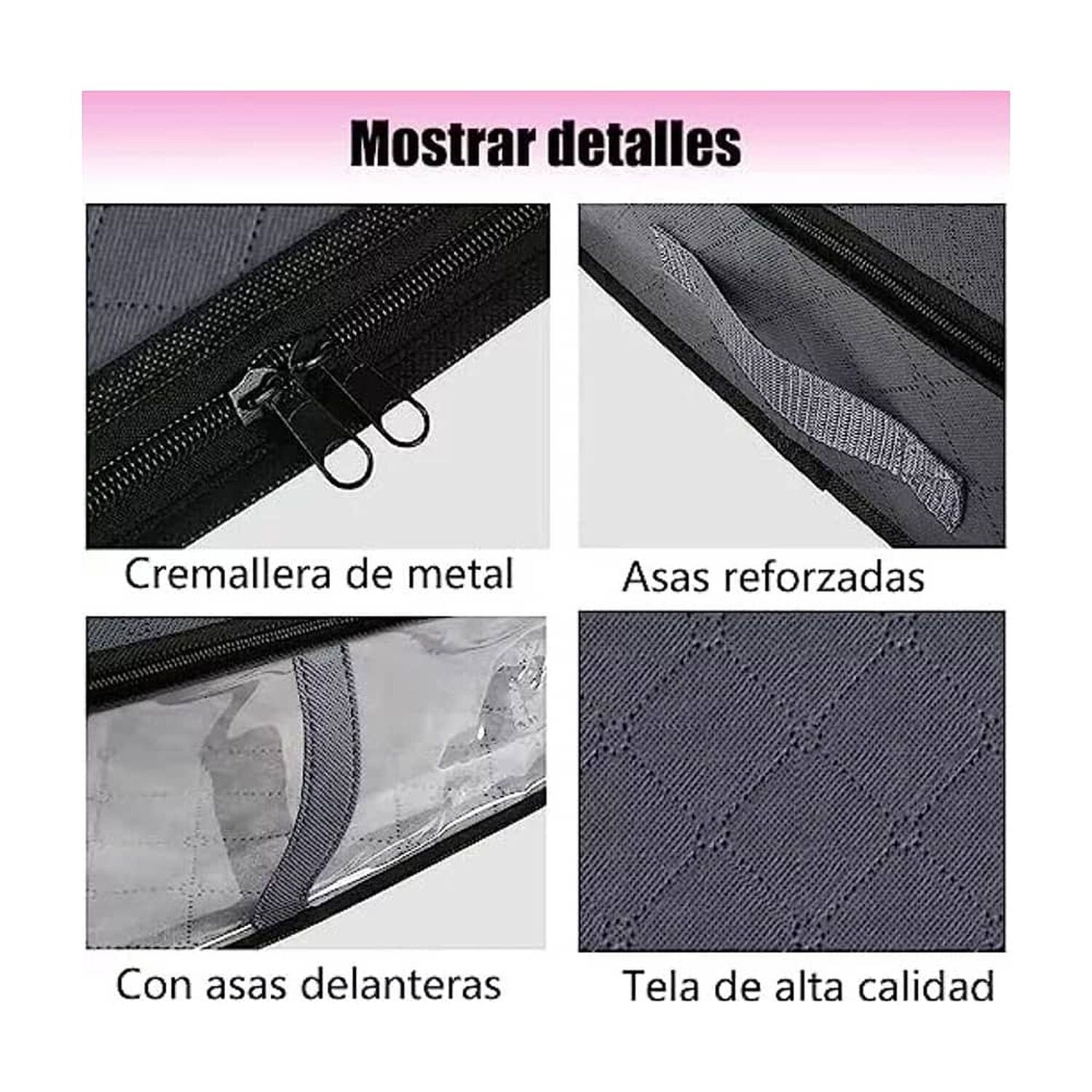 Pack 2 Organizador De Ropa Bajo Cama image number 2.0