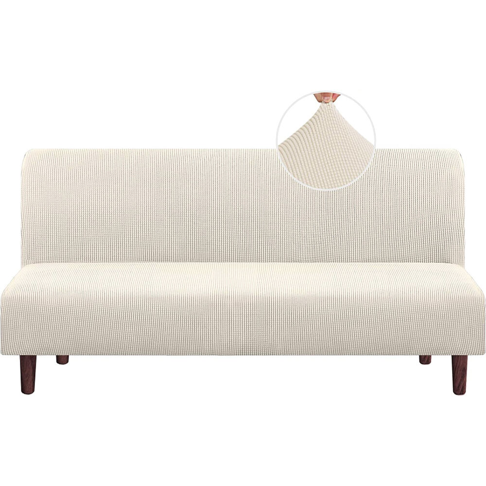 Funda De Futon Beige Cuadrille image number 0.0