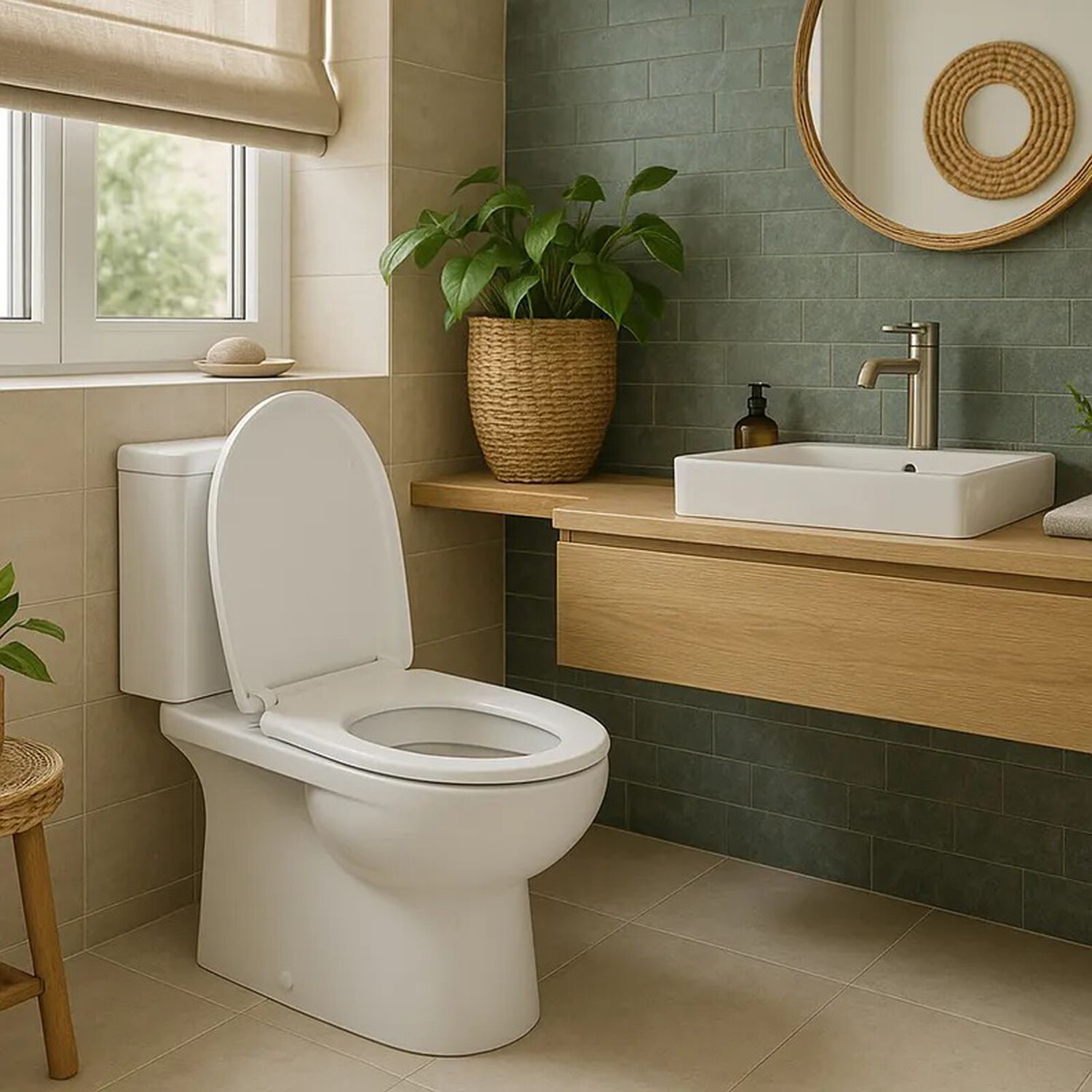 Asiento Y Tapa P.p. Soft Close Para Wc Acros Plus Marca Stretto image number 1.0