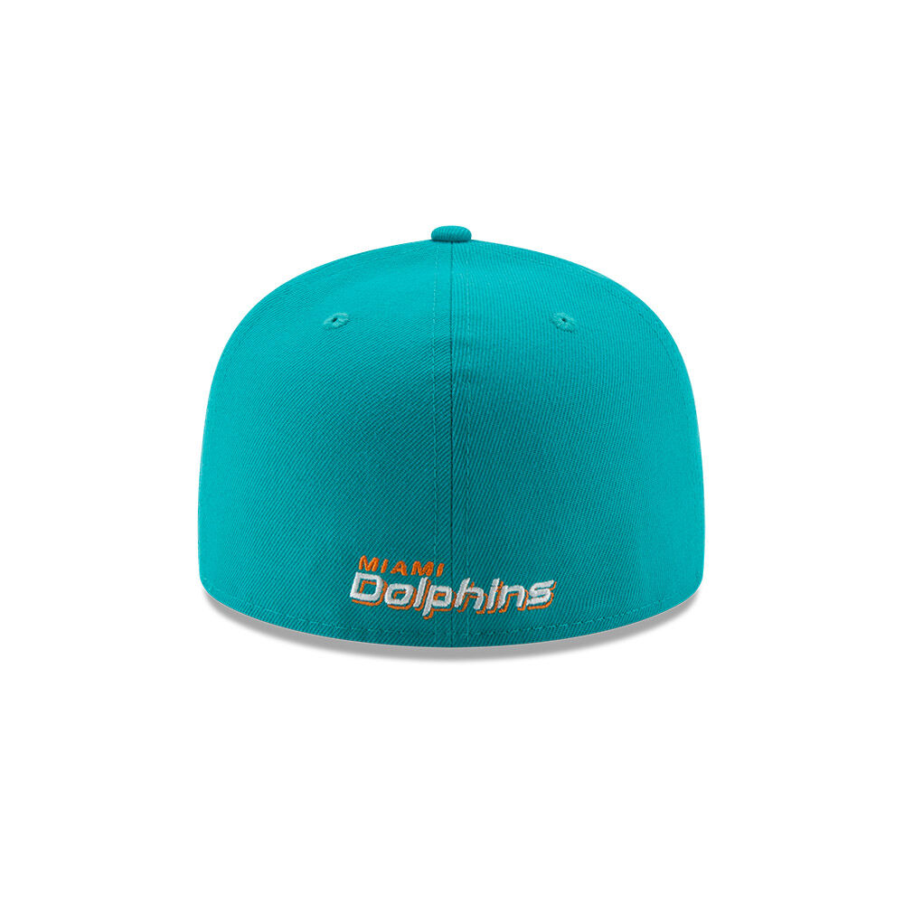 Gorra 59fifty Miami Dolphins Nfl Clásicos Turquesa image number 5.0