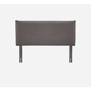 Cama Europea Rosen New Style 4 Plus / King / Base Dividida  + Respaldo Maurice Chocolate