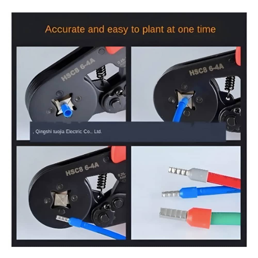 Alicate Aprieta Terminal Crimping Ferrule + 1200 Pcs image number 3.0