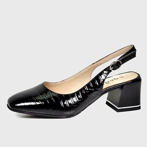 Zapato Cuero Asenat Negro