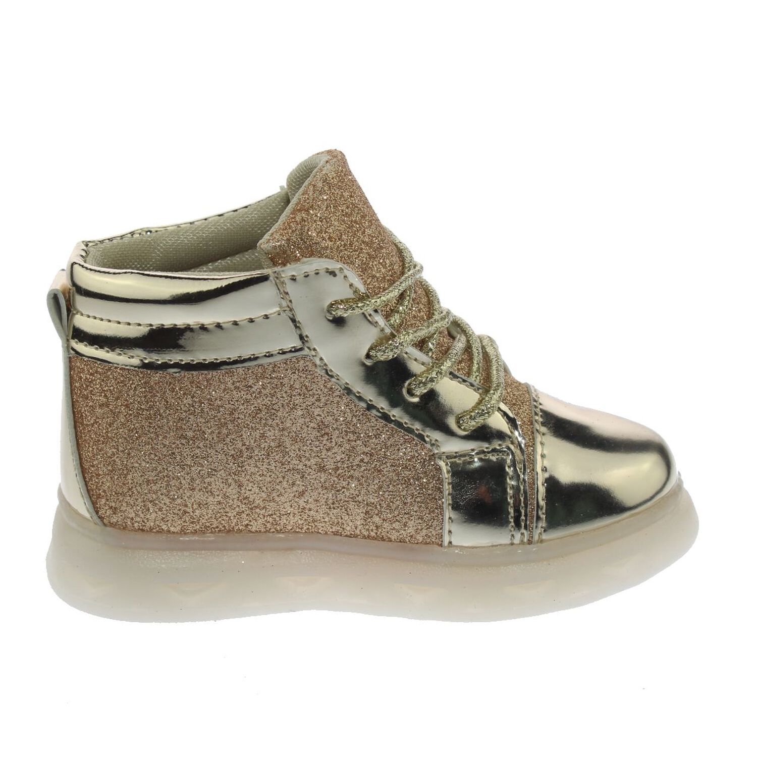 Zapatilla Con Luces Dorado Via Franca Art: 10167gold image number 4.0