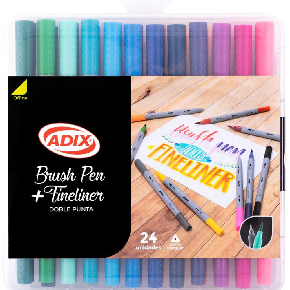 Set Marcadores Brush Pen/fineliner image number 1.0