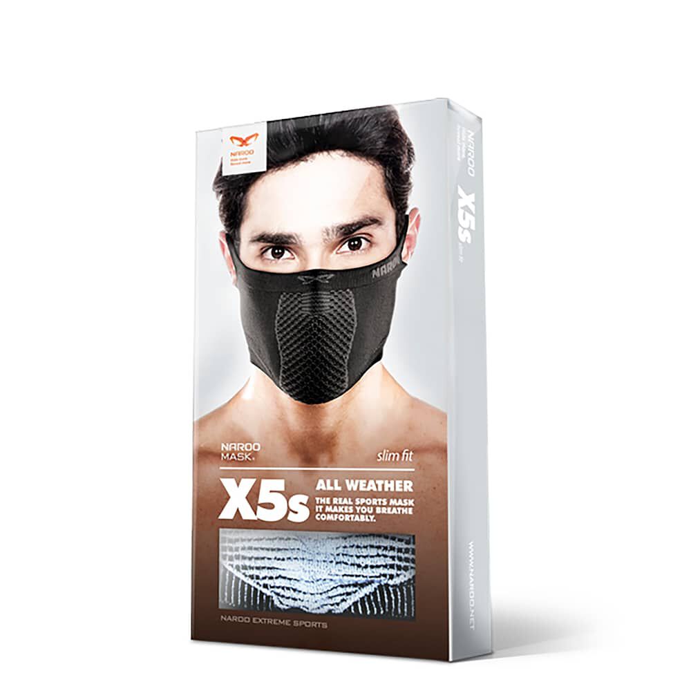 Mascara Deportiva Slim-fit Sin Cuello Reversible X5s -blanco image number 1.0