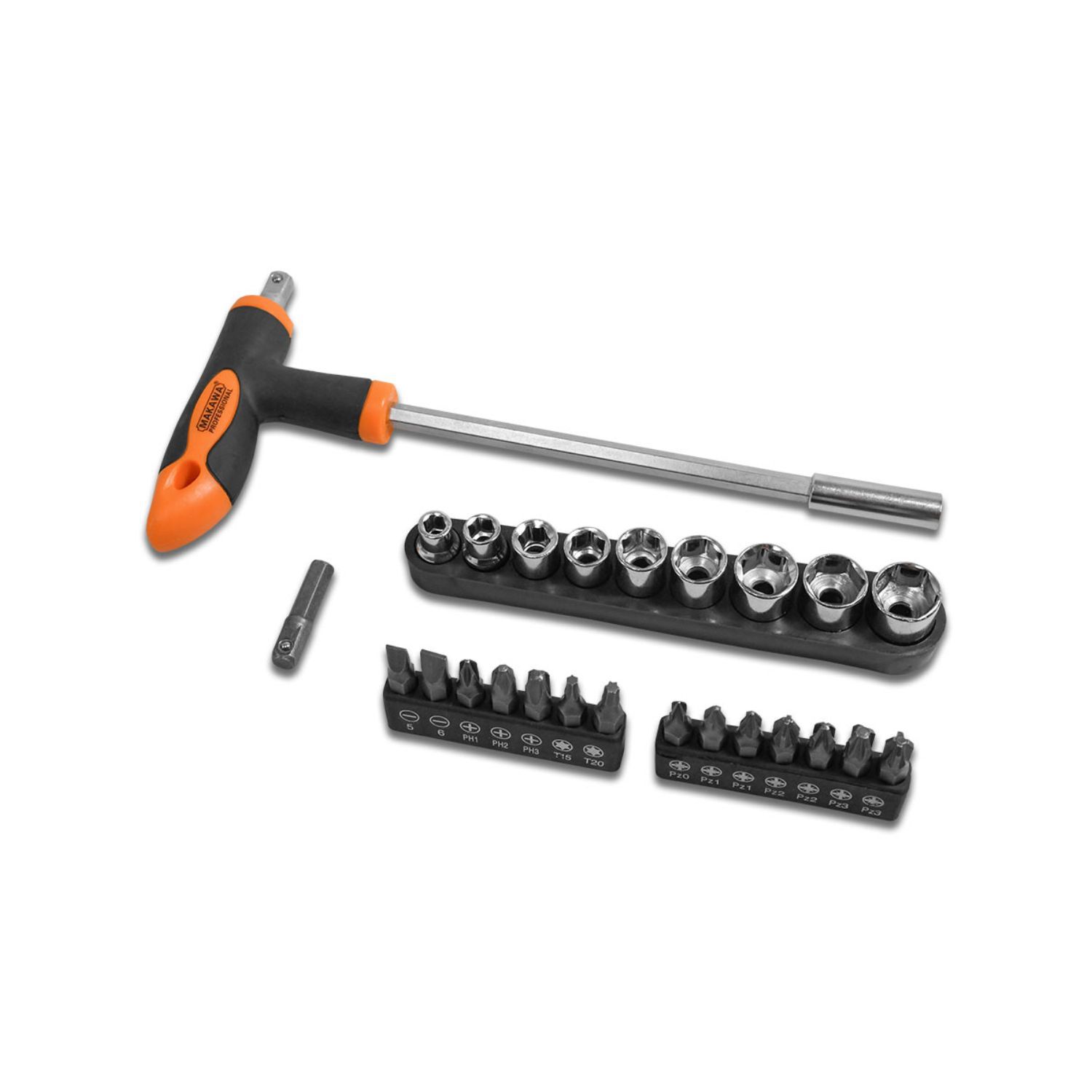 Set Juego De Destornillador Tipo T 28 Pzas Profesional image number 2.0
