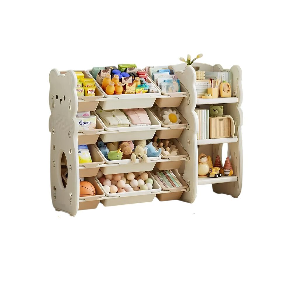 Estante Infantil Organizador De Juguetes Love Lubabycas image number 1.0