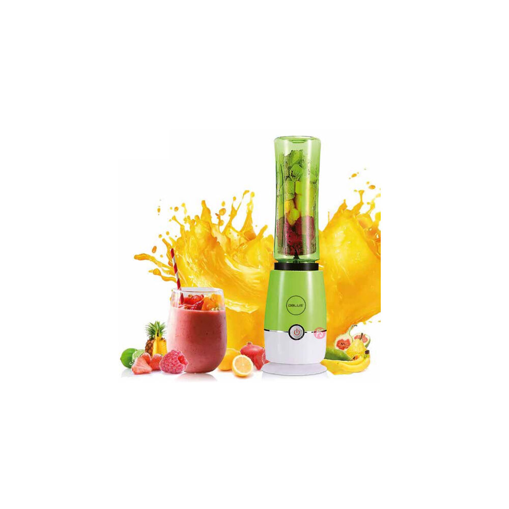 Licuadora Batidora Personal Batidos 500ml Verde - Ps image number 1.0