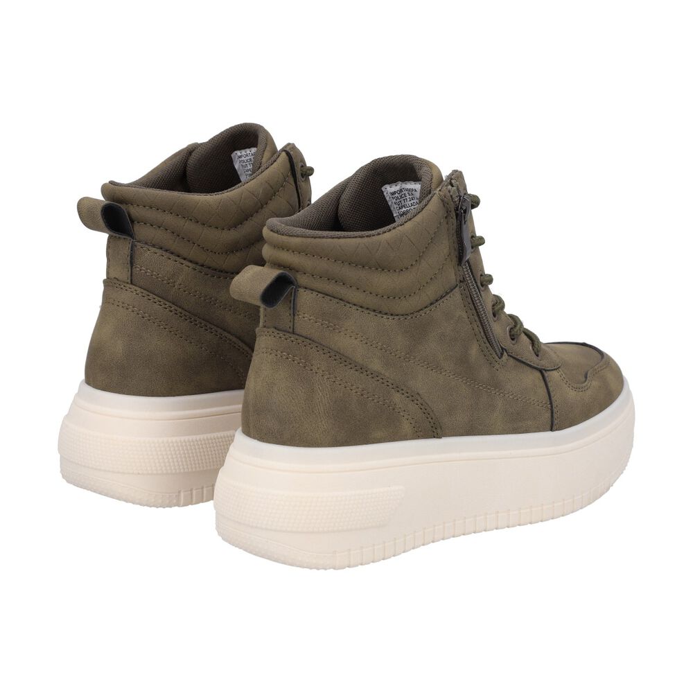Botin Mujer Verde Plataforma Sole 075 Police image number 4.0
