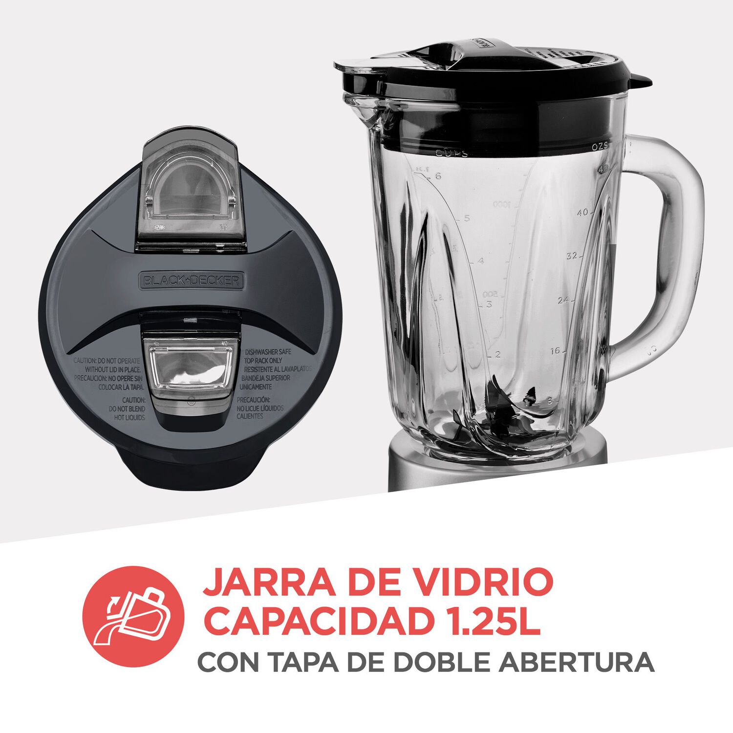 Licuadora Black+decker Bl1840ms image number 3.0