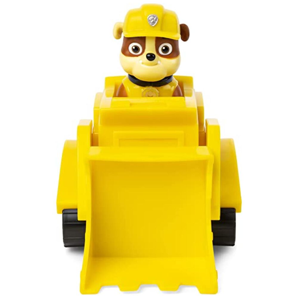 Juguete Rubble Bulldozer Amarillo Friccion Paw Patrol Nickelodeon image number 1.0