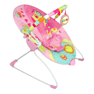 Silla Nido Bebesit Vibradora Rosado