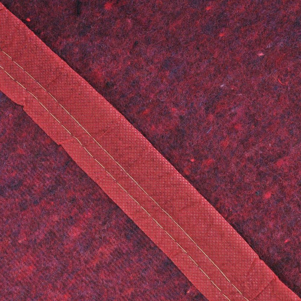 Frazada Termica 1.5 Plazas Lineas Rojo image number 1.0