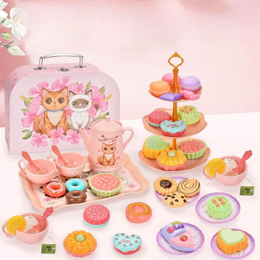 Maleta Juguete Unicornio Con Set T&eacute; Infantil Cocina image number 7.0