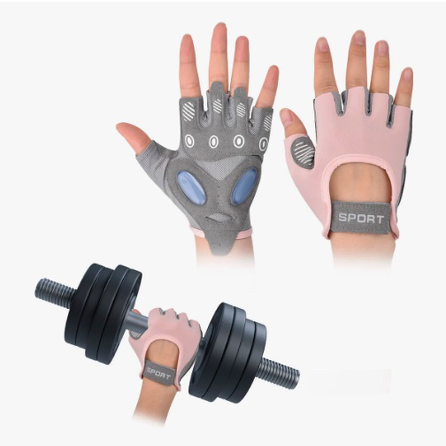Guantes Entrenamiento Gym Pesas Alta Calidad Anti-esguince image number 0.0