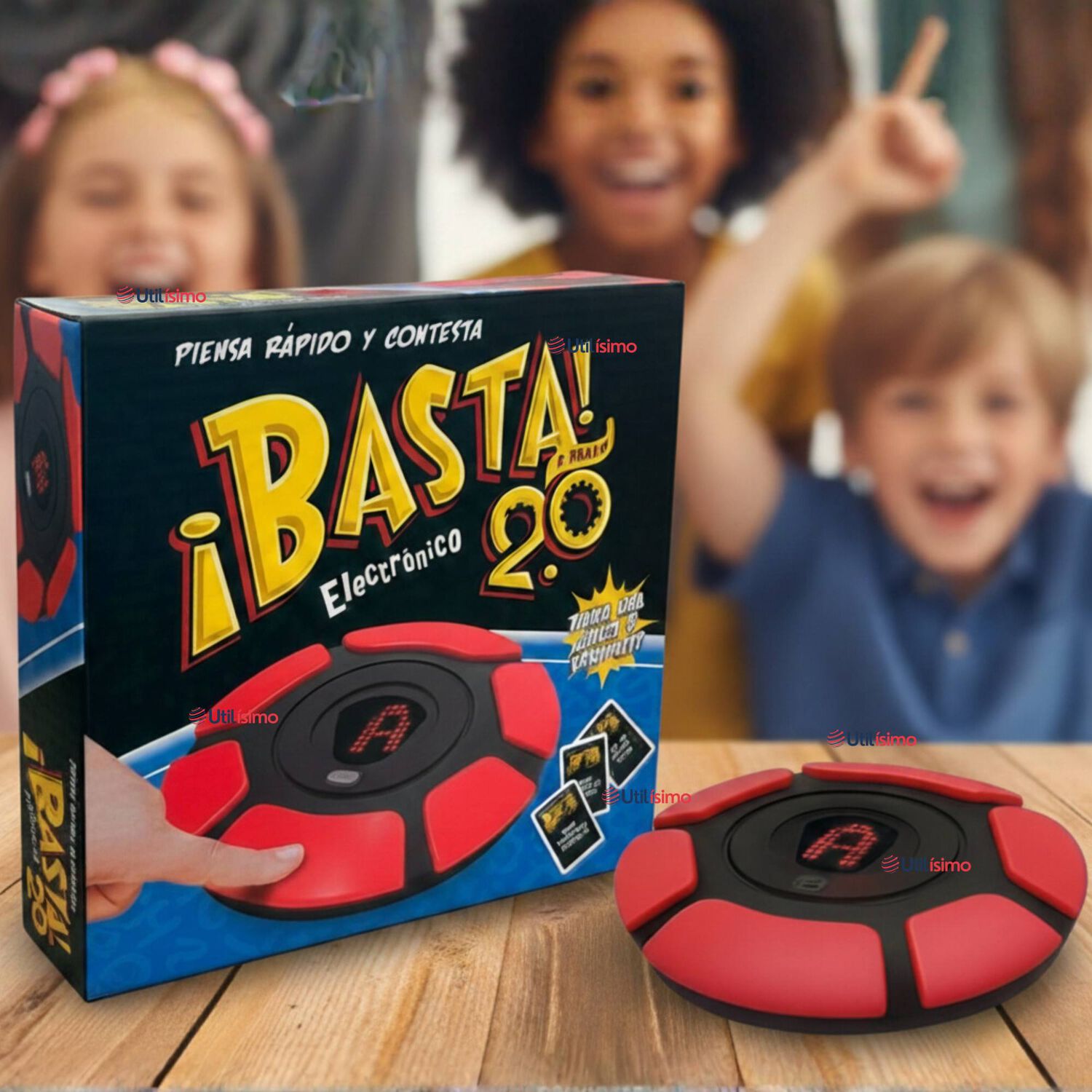 Basta Electr&oacute;nico 2.0 Juego De Mesa Espa&ntilde;ol- Familiar image number 0.0
