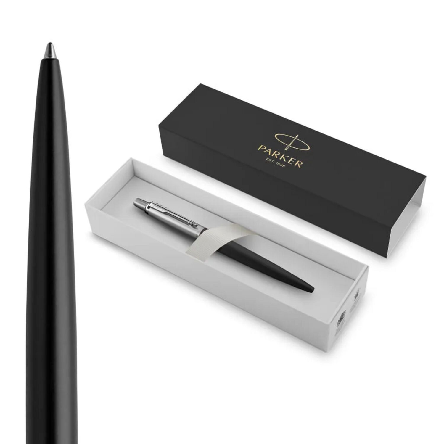 Boligrafo Parker Jotter Bond Street Negro image number 0.0