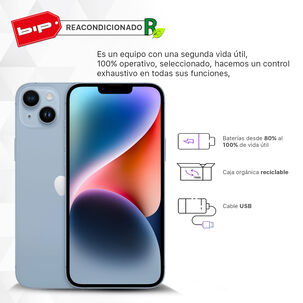 Iphone 14 Plus 256gb - Blue- Reacondicionado -grado A