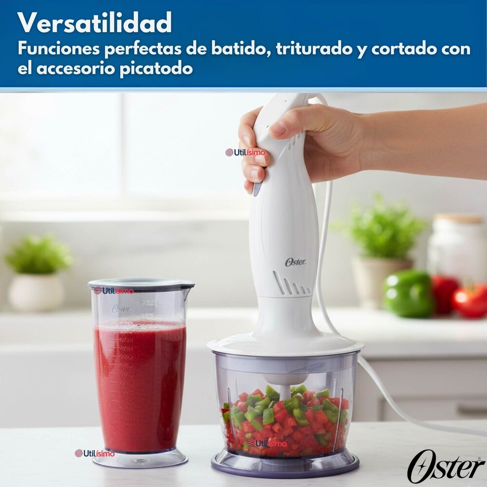 Batidora De Inmersi&oacute;n Oster Con Picatodo 2612 image number 5.0