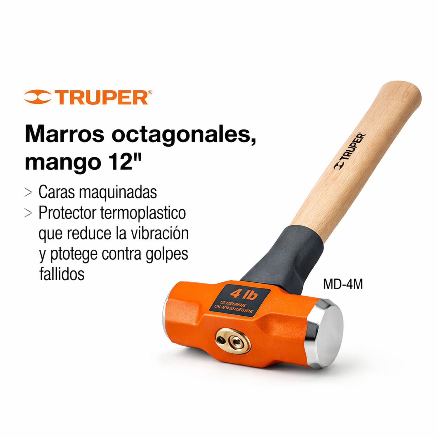 Combo Truper 4 Lbs. Md-4m Mango Hikory Americano image number 3.0