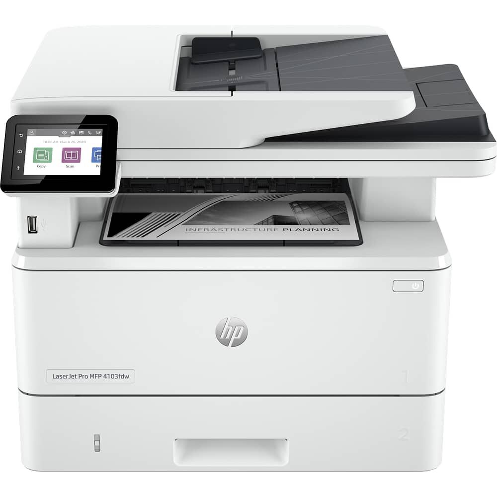 Hp Laserjet Pro Mfp 4103fdw B/n 40ppm 1200dpi Wifi Usb Lan