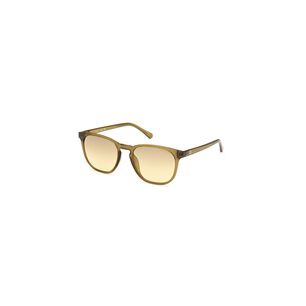 Lentes De Sol Verde Oscuro Transparente Degrad&eacute; Guess