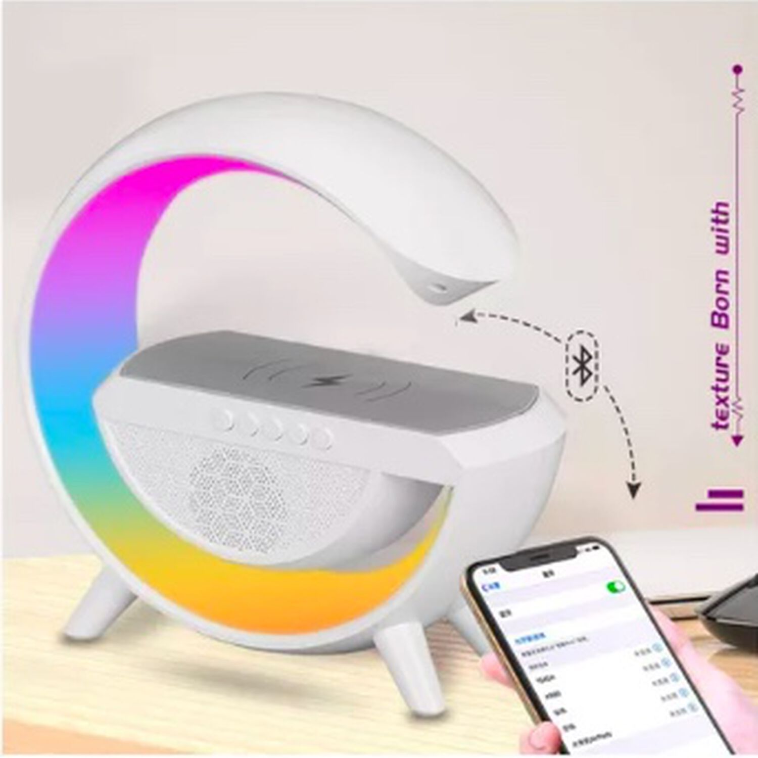 Cargador Inalambrico Parlante Bluetooth image number 2.0