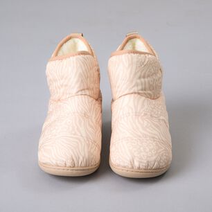 Bota Termica Animal Print Flores Mujer 34023-17