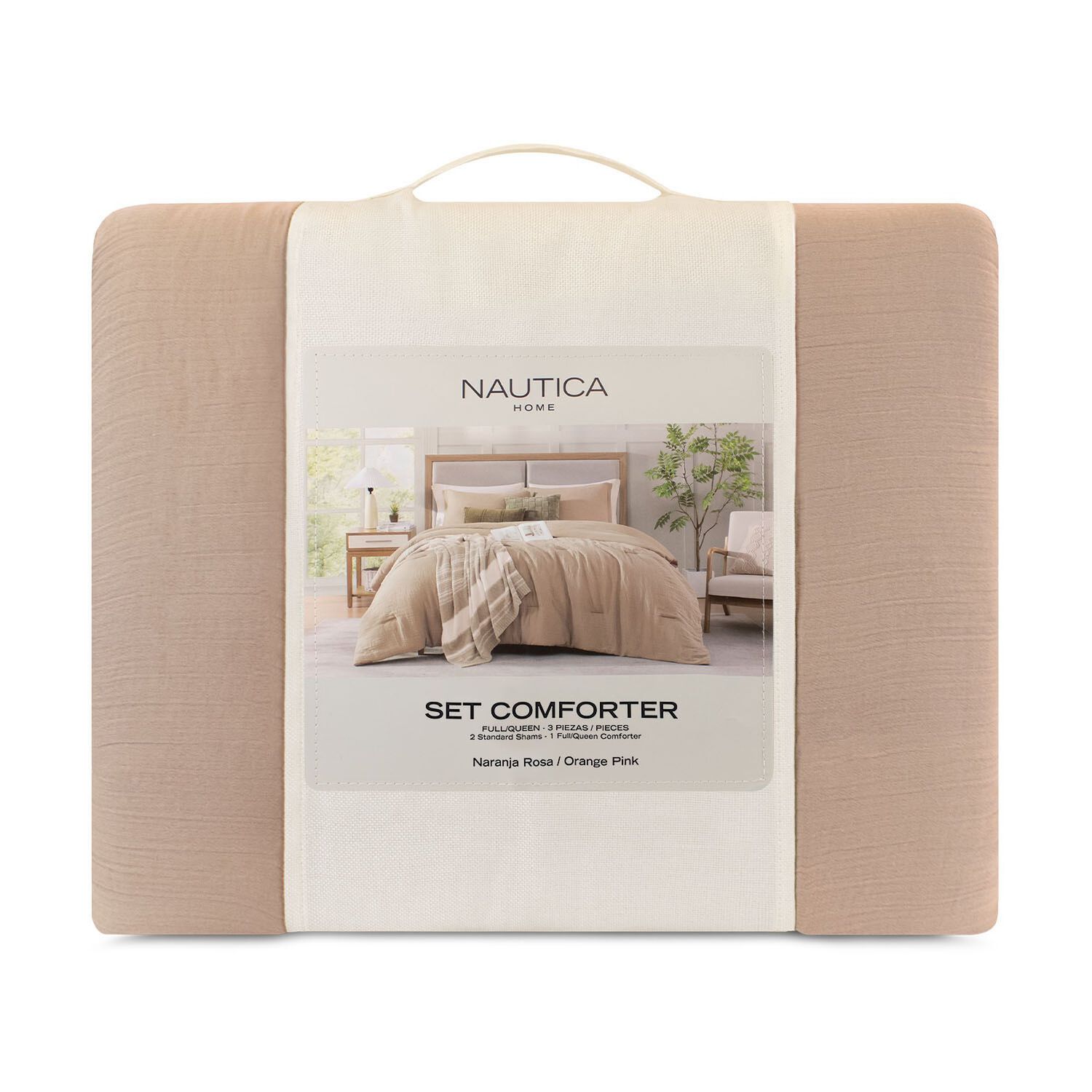 Cubrecama Queen Nautica Home Reversible + Fundas image number 1.0