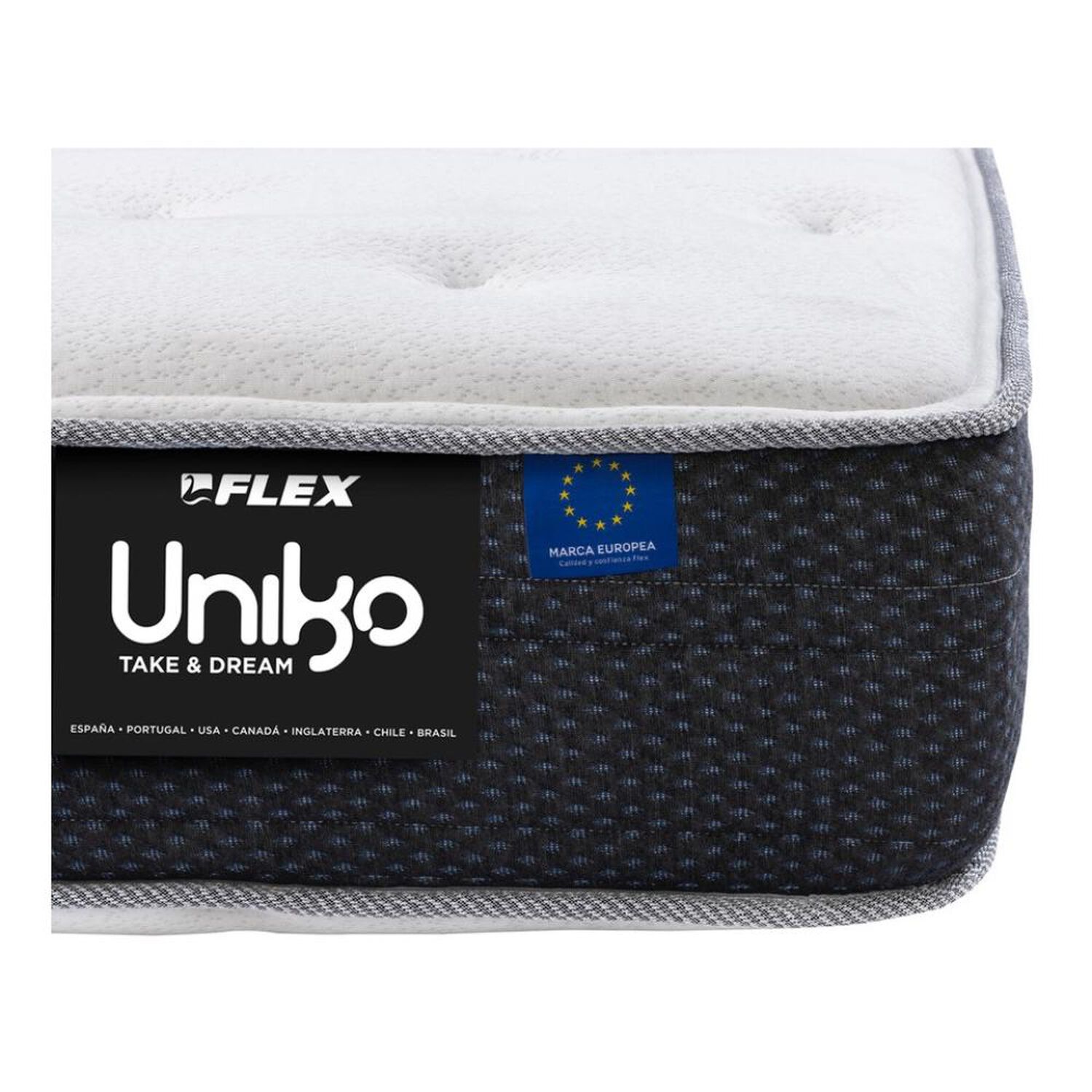 Colch&oacute;n Flex Uniko / 2 Plazas / 200 Cm x 150 Cm image number 3.0