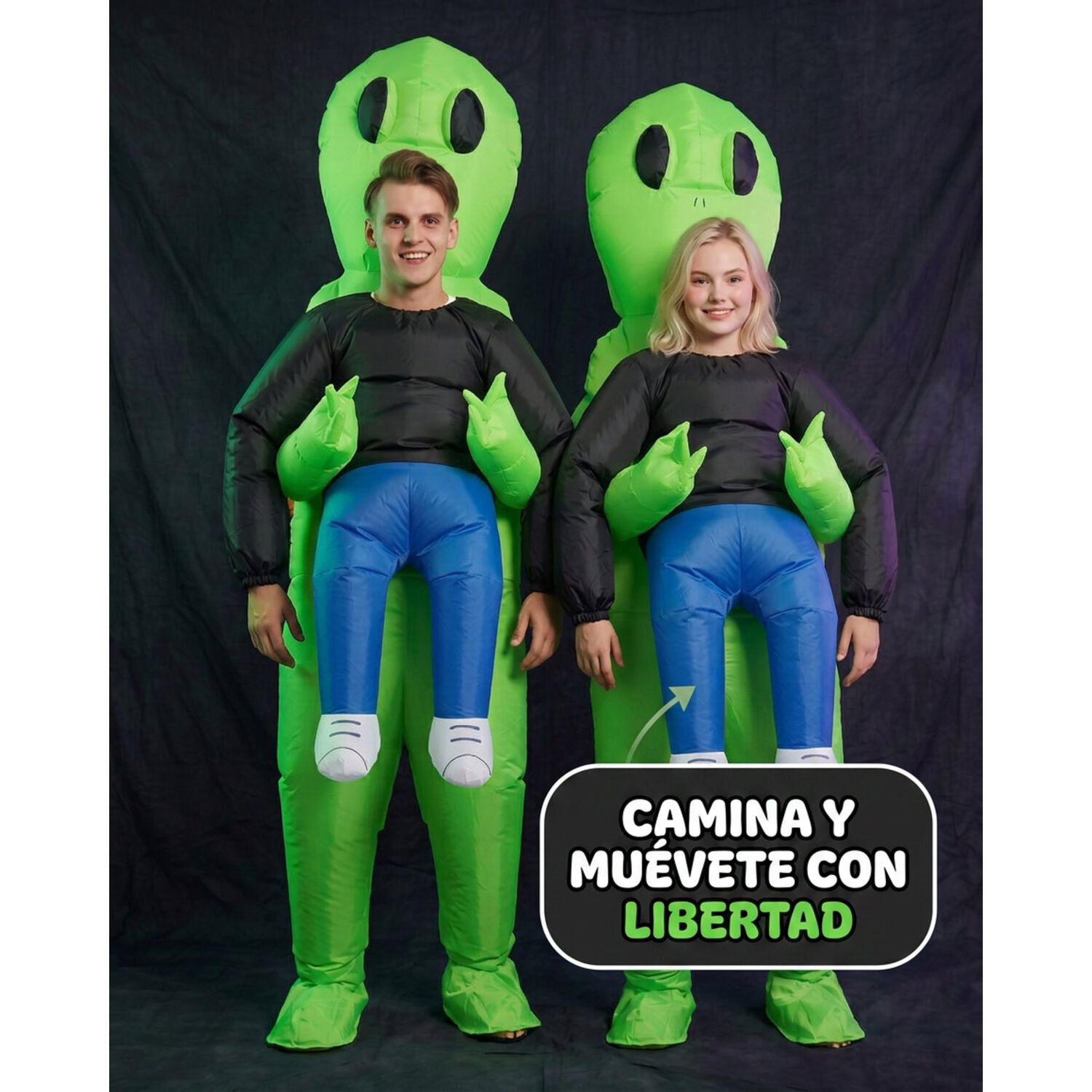Disfraz Inflable Marciano Para Adulto image number 4.0