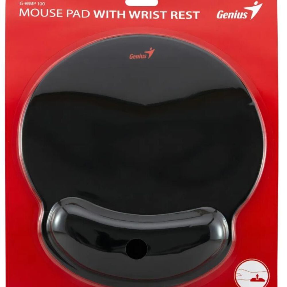 Mouse Pad Genius G-wmp 100 Con Soporte Ergon&oacute;mico Mu&ntilde;eca image number 0.0