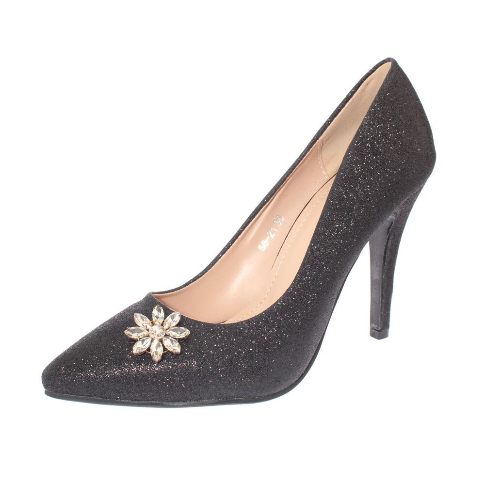Zapato Taco Negro Mia Mia Art. 55821black image number 0.0