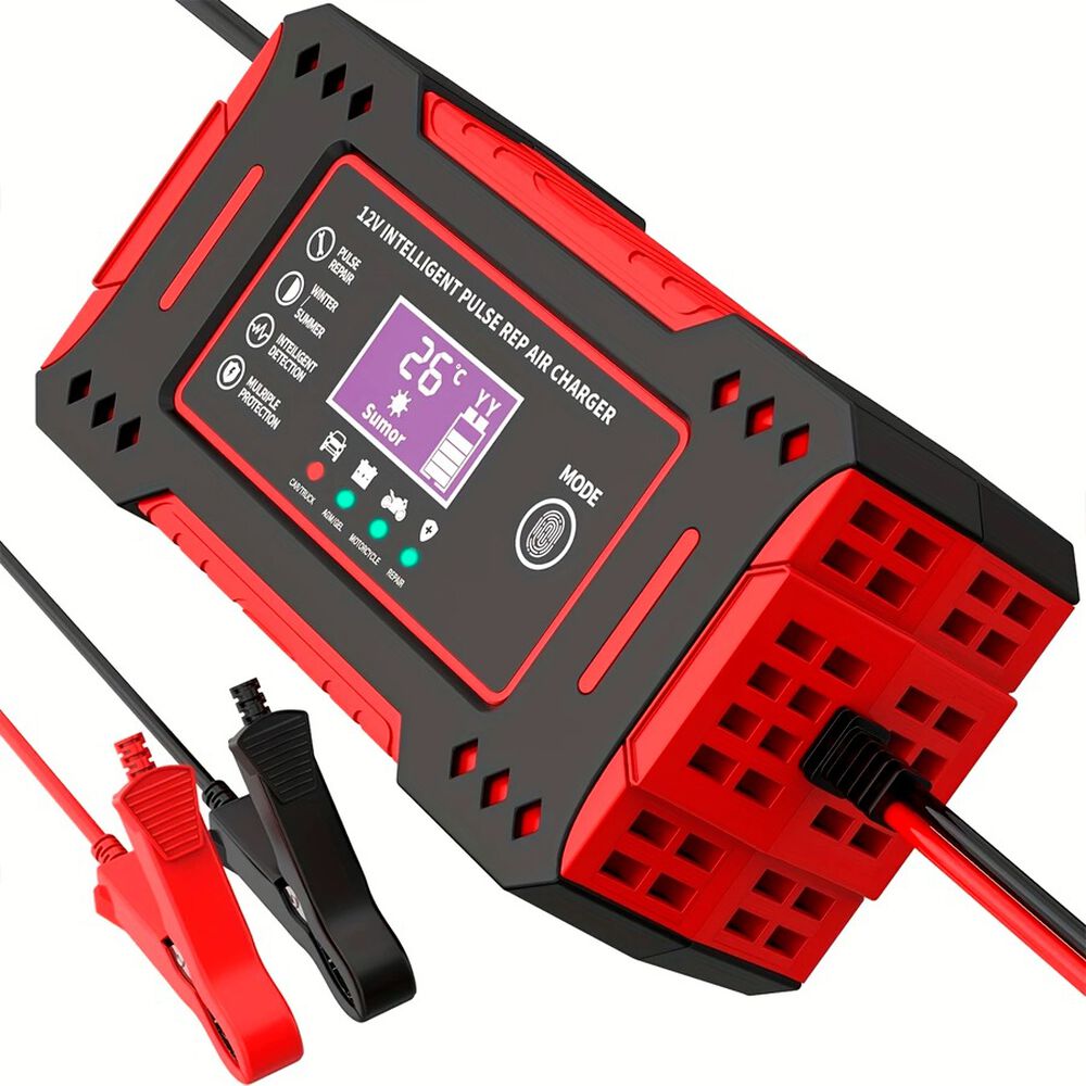 Cargador De Bater&iacute;a Para Coche 12v 7ah A 150ah image number 1.0