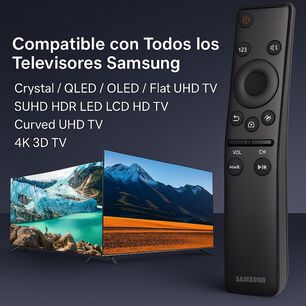 Control Generico Compatible Para Samsung Smart Uhd Tv 4k