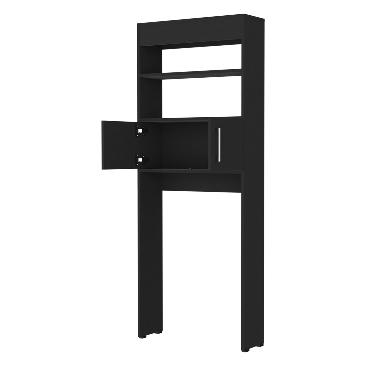 Optimizador De Ba&ntilde;o Con 2 Puertas Fm-008n - Negro image number 3.0