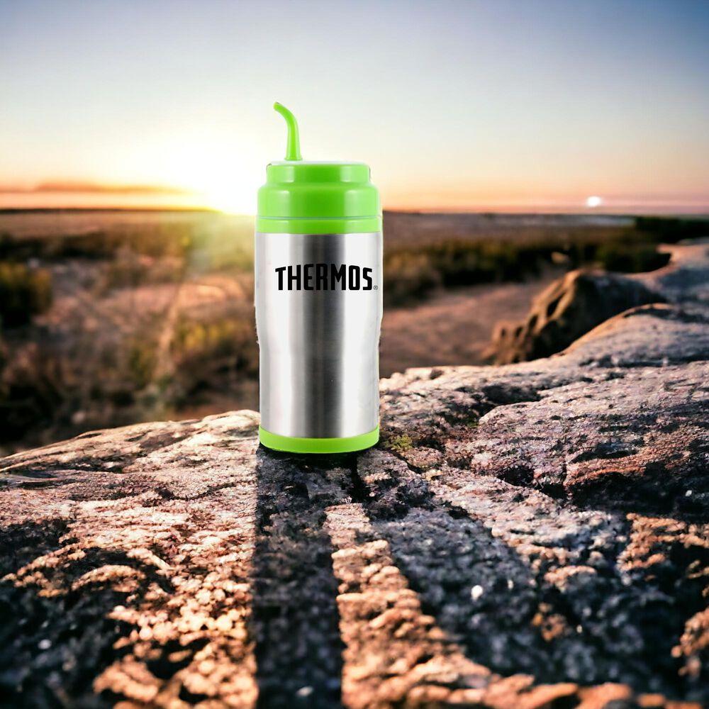 Termo Para Mate & Café De Acero Inoxidable 400ml - Verde image number 2.0
