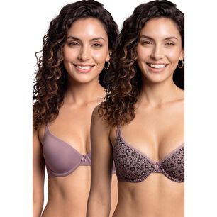 Pack 2 Sostenes Push Up Mujer Kayser P250.023-mor1