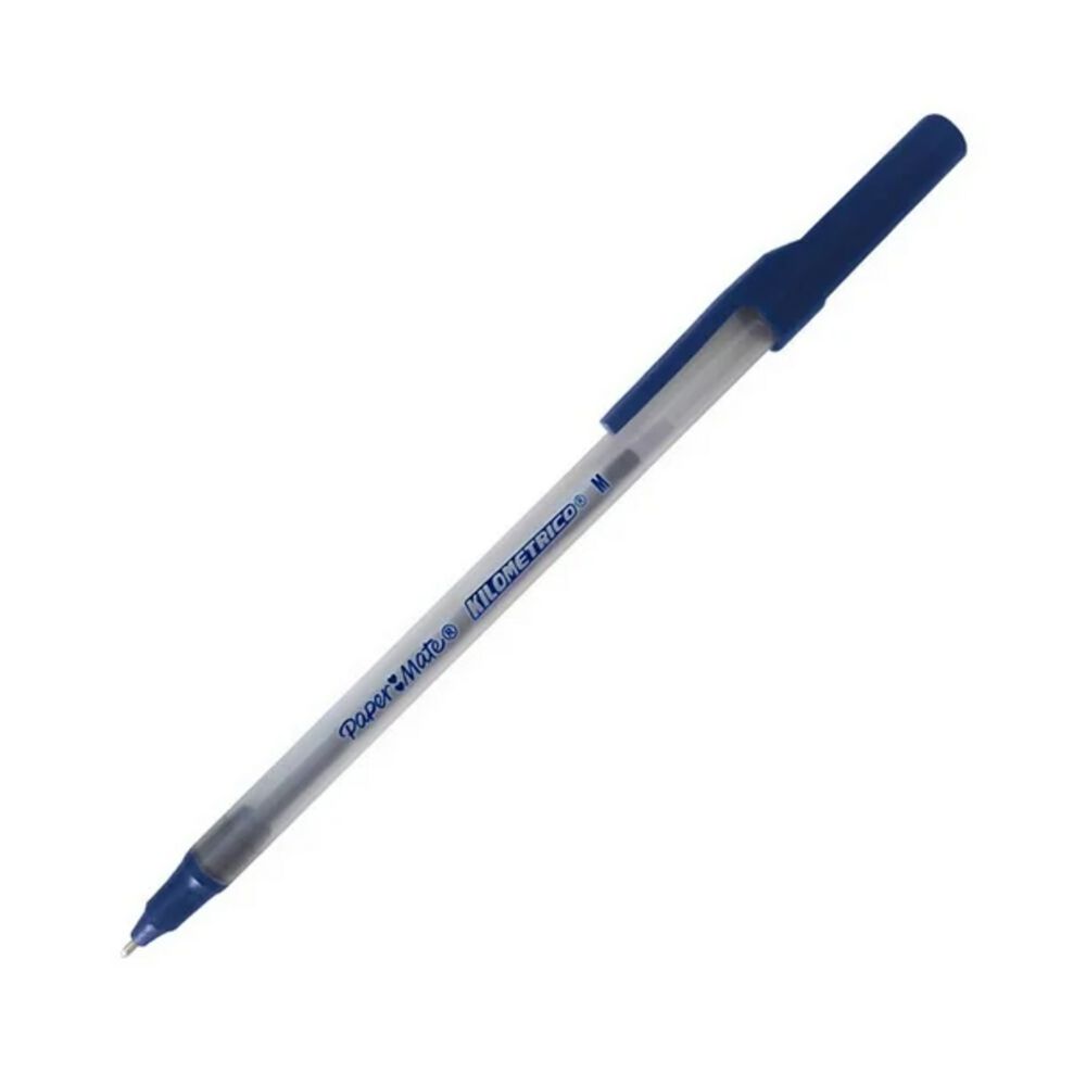Caja 60 Bol&iacute;grafos Papermate Econ&oacute;mico Kilom&eacute;trico Azul image number 4.0