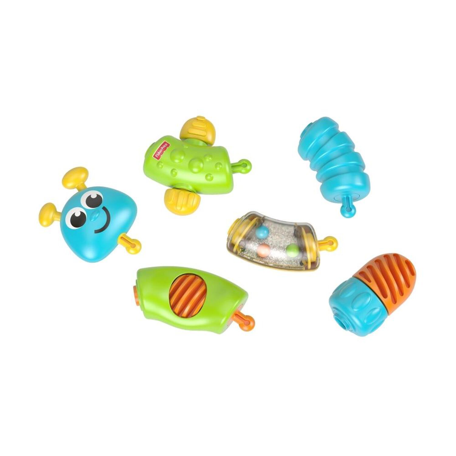 Juguete Para Bebe Fisher Price Brilliant Basics Oruga Cadena De Colores image number 5.0
