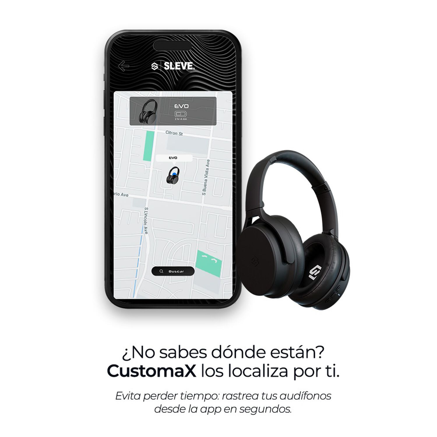 Aud&iacute;fonos Inal&aacute;mbricos Bluetooth Sleve Evo 2gen image number 3.0