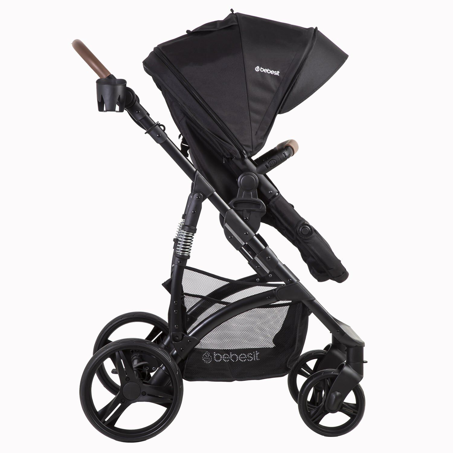 Coche Cuna Travel System Quest Lx Negro Bebesit image number 9.0