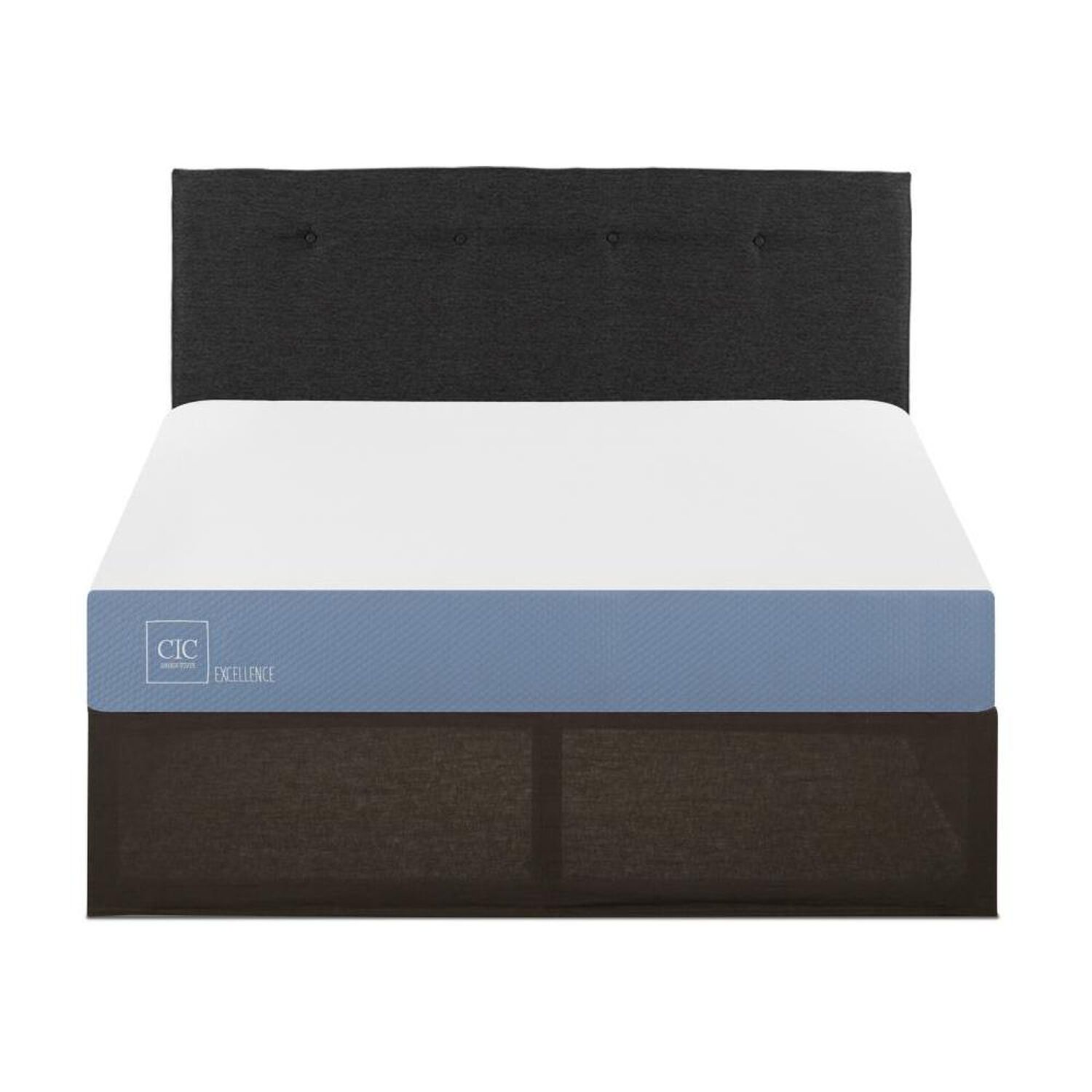 Cama Met&aacute;lica Cic Iron Smart Excellence / 2 Plazas / Base Normal image number 2.0