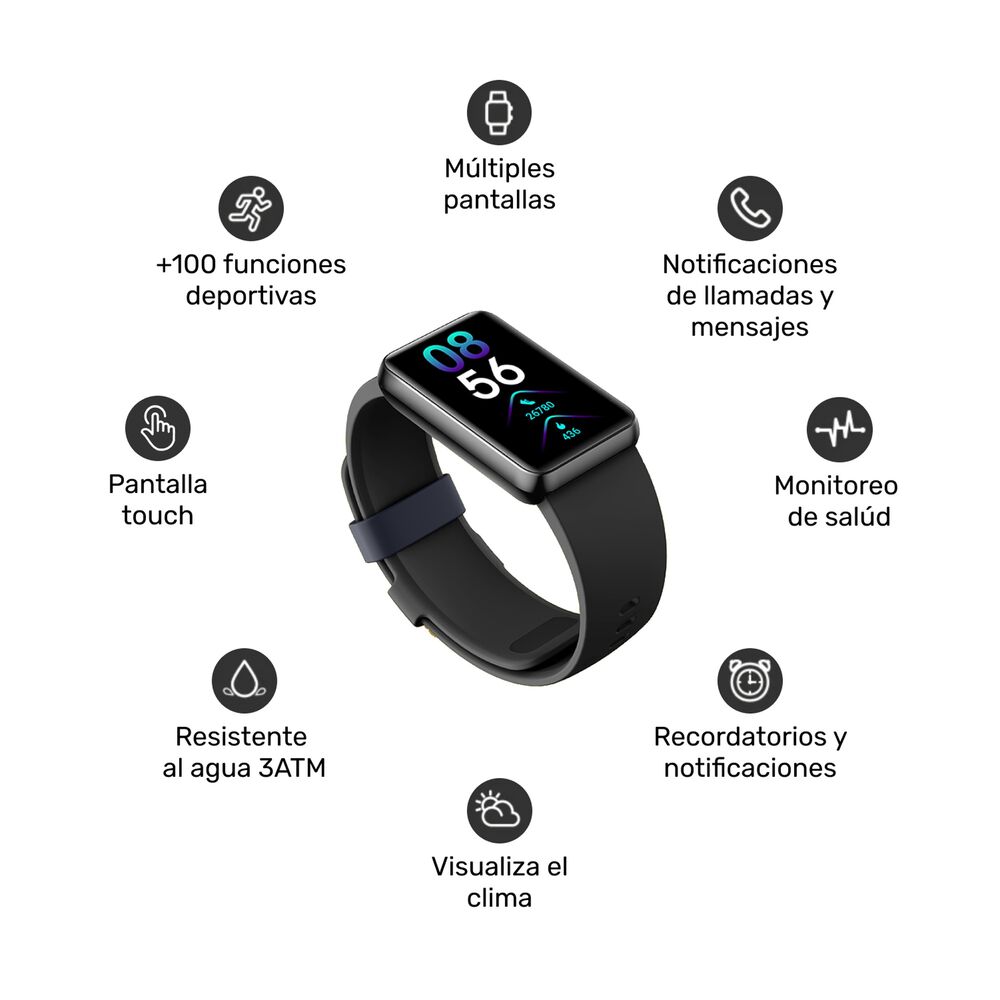 Banda Smartband Lhotse Flow 3 Black image number 3.0