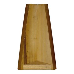 Kit 4 Patas Universales Para Cama Europea - Miel 24 Cm