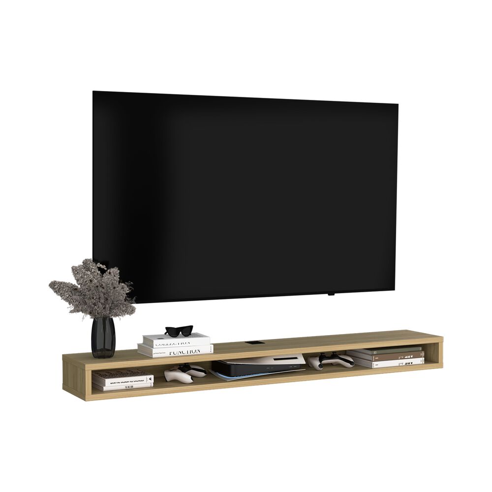 Repisa De Tv 75" Flotante 80x15x29,6 Cm image number 0.0